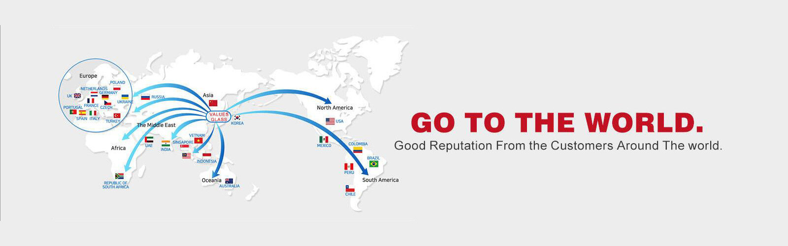 Kwaliteit aangemaakte glaspanelen fabriek