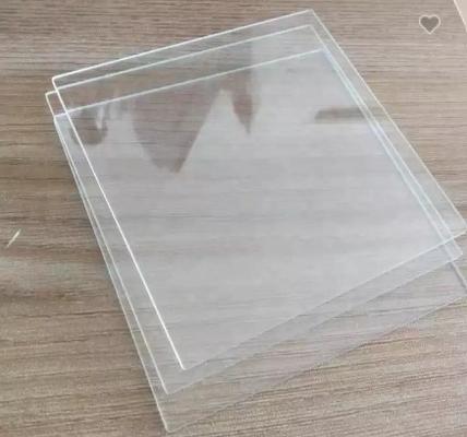 Ultra Duidelijke Aangemaakte Glas/glas- het Comité van de Bladschakelaar Vlakke Rand 3mm 2mm