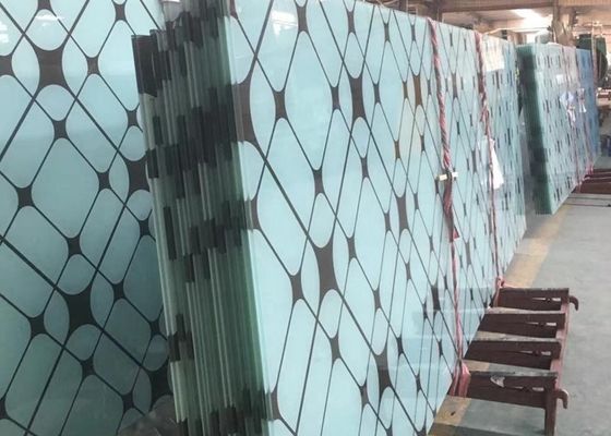 19mm Grinded Digitale Ceramische Gedrukte Glas Bestand Op hoge temperatuur