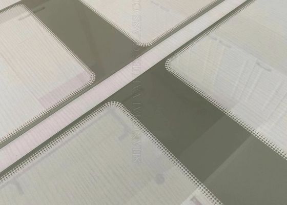 De hitte die 4mm Zuur versterken etste het Aangemaakte Glascomités Vlakke Scherm