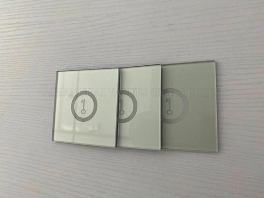 Geluiddicht 2mm Ondoorzichtig Touch screen Gedrukt Loodvrij Glas