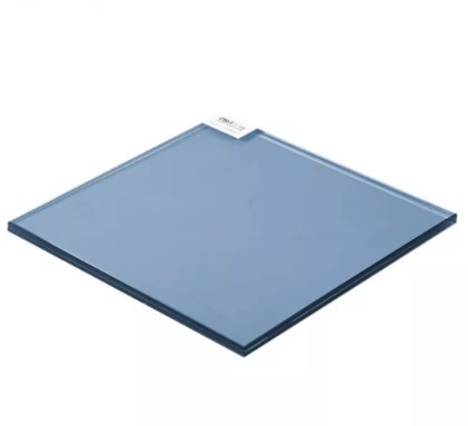 Gekleurde Aangemaakte Gelamineerde Bevlekte Weerspiegelende Glasbladen voor Vensters 300mm*300mm