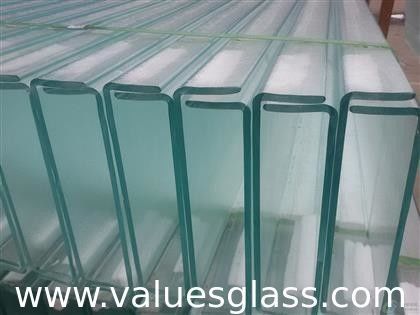 Thermisch Geïsoleerd u-Glas, Laag Ijzerglas voor de Buitendecoratie van de Glasmuur