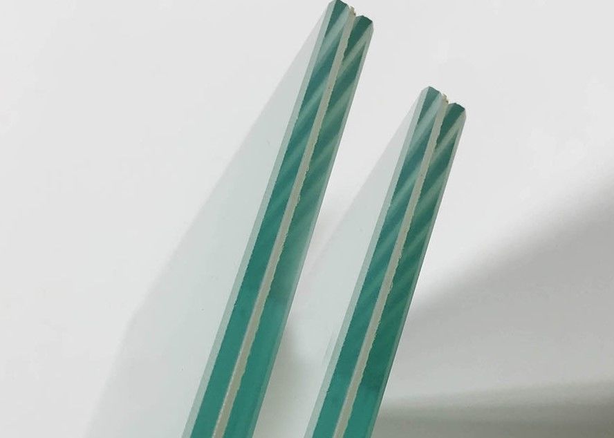 PVB kleurde Gelamineerd Glas Duidelijke Geharde vlak Gebogen 6mm tot 40mm