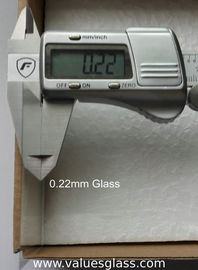 Zuurvast Uiterst dun Glas 0.22mm Dikte met Hoge Lichte Overbrenging