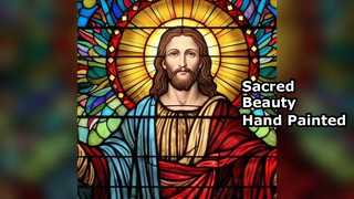 Handgeschilderd glas-in-lood voor kerken en huizen